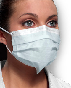 Crosstex Procedure Earloop Mask with Secure Fit Technology