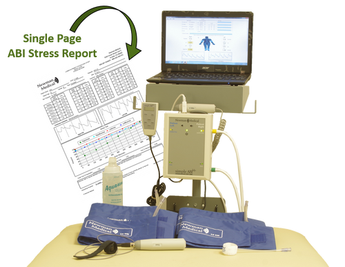 Newman ABI Doppler Ultrasound Machine ABI-450CL Stress Testing
