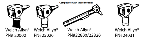 Otrec Disposable Otoscope Specula Adult 4 mm for Welch Allyn Diagnostic Otoscope