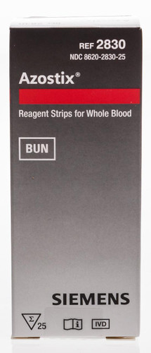 Siemens Azostix Reagent Strips for Whole Blood 2830