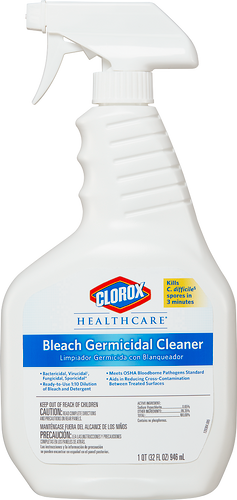 Clorox Healthcare Bleach Germicidal Cleaner-32 oz Spray