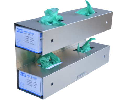 Top Open Glove Box Holders-Stainless Steel