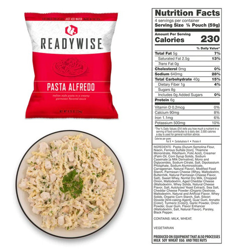 Freeze Dried Emergency Food Long Term Supply 1080 Serving Package