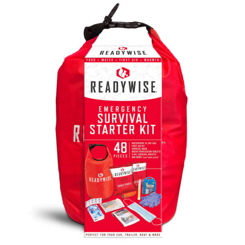 Emergency Survival Starter Waterproof Bag 48 Piece