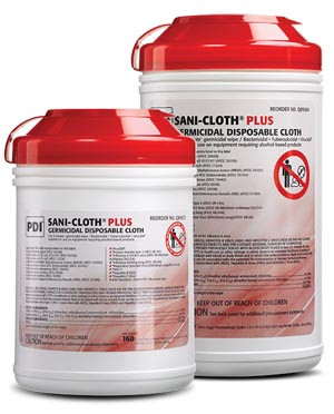 PDI Sani-Cloth Plus Surface Disinfectant Wipes