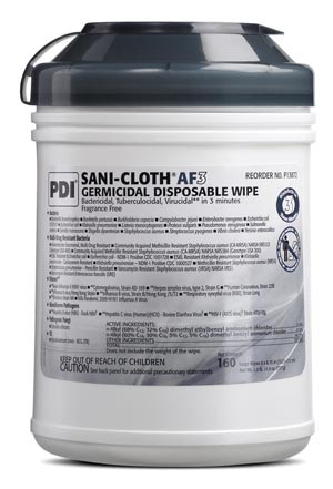 PDI Sani-Cloth AF3 Surface Disinfectant Wipes