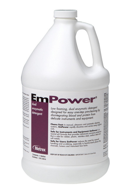Metrex Research Empower Dual Enzymatic Detergent-1 gal