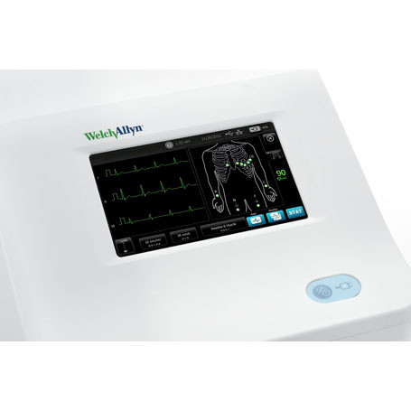 Welch Allyn CP 150 Resting ECG Machine-Screen