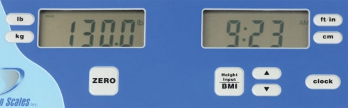 Doran Digital Physician's Scale DS5100 Screen