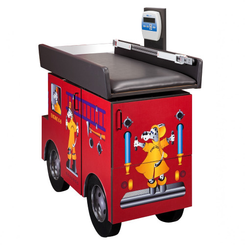 Pedatric Exam Room Scale Table and Cabinet Engine K-9