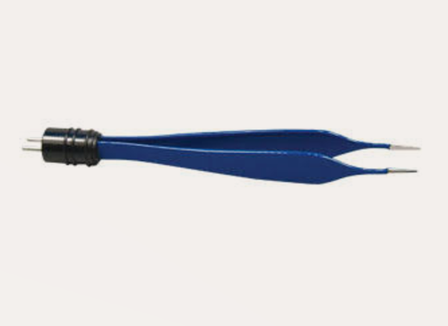 Bovie Reusable Bipolar Forceps A825 Straight 4.75" Medium Smooth