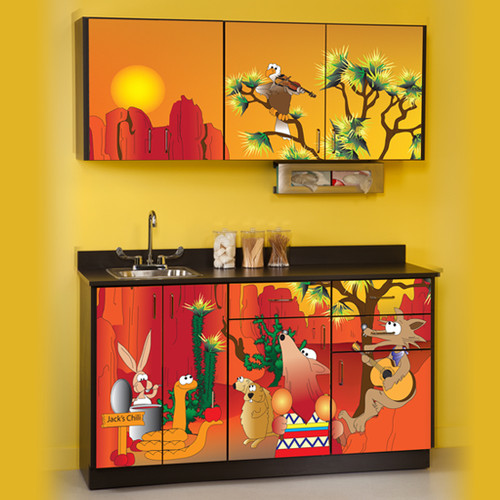 Pediatric Exam Room Southwestfest Cabinets