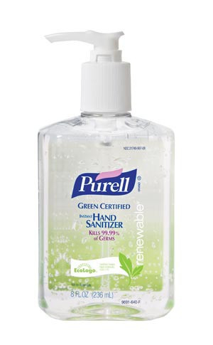 Purell Advanced Green Certified Instant Hand Sanitizer Bottle