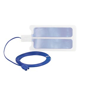 Bovie Disposable Grounding Pads Split Adult Return Electrodes with Cable ESREC