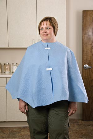 Graham Medical Patient Exam Poncho Extra Coverage