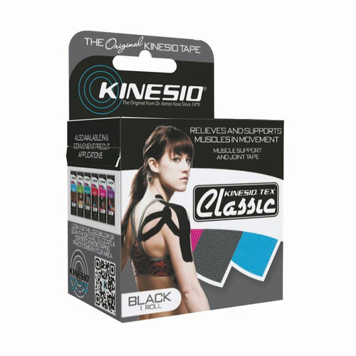 Kinesio Tape Tex Classic 2" x 4.4 Yards Black