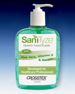 SaniTyze Hand Sanitizing Gel Moisturizing Antimicrobial