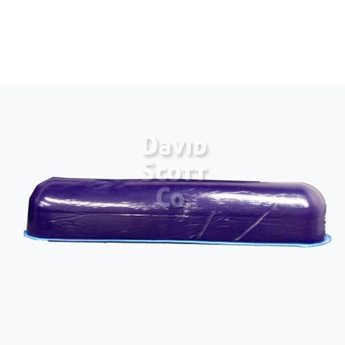 Gel Positioner Chest Roll with Flat Bottom 20"x4"x4" Blue Diamond Gel