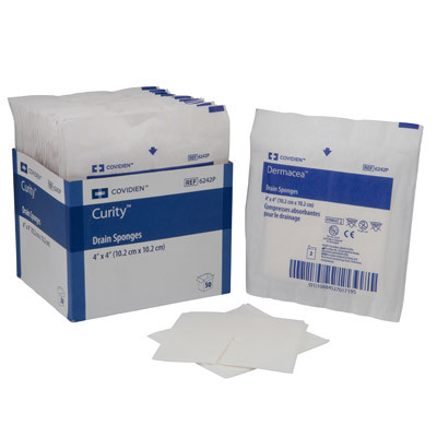 Dermacea IV Sponges 2"x2" Non-Woven Sterile 2s