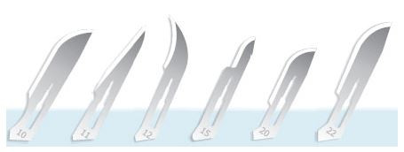 Carbon Steel Surgical Blades Sterile