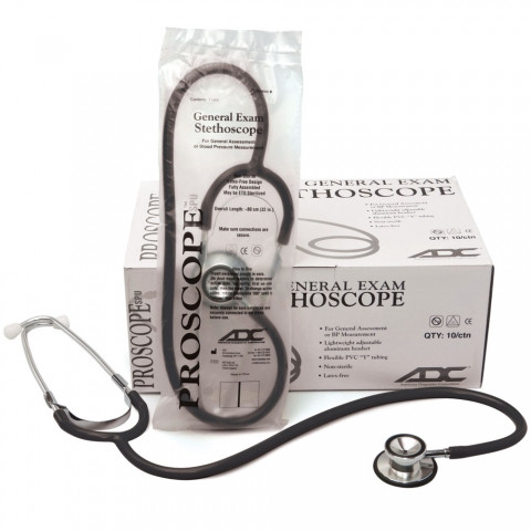 ADC Single Patient Use Stethoscope Dual Head Proscope 670H
