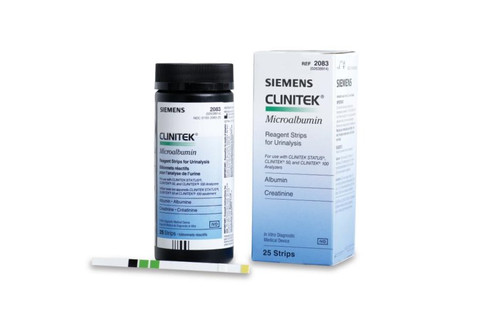 Siemens CLINITEK Microalbumin Reagent Test Strips 2083