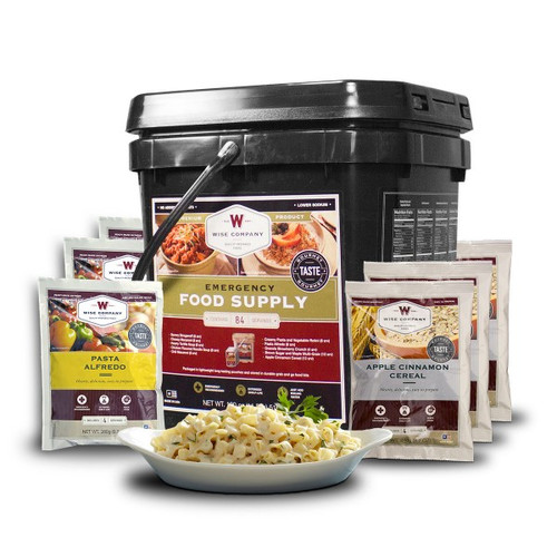 Wise Emergency Breakfast and Entree-Freeze Dried-84 Servings