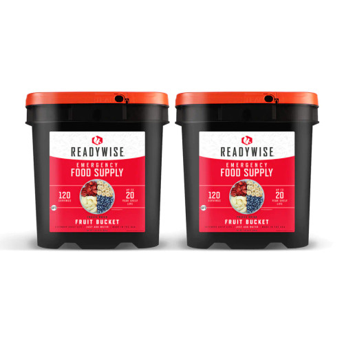 Freeze Dried Fruit Bucket 240 Serving
