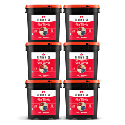 Freeze Dried Fruit Bucket 720 Serving