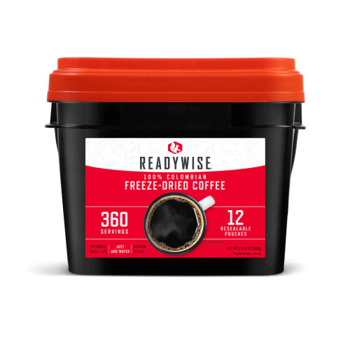Freeze Dried Coffee Bucket 360 Serving