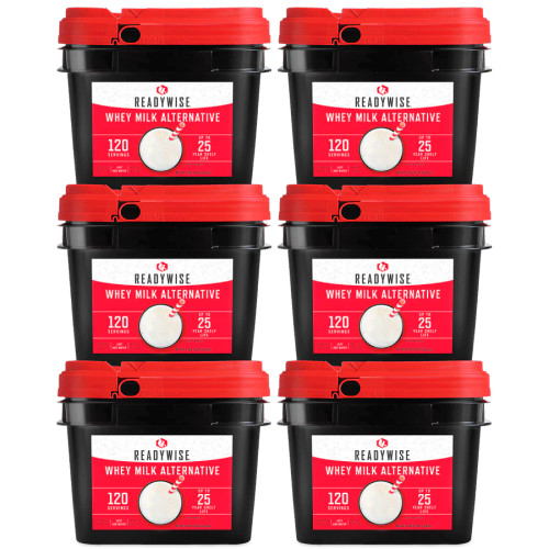 Emergency Long-Term Powdered Whey Milk 720 Serving Bucket