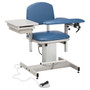 Blood Drawing Chair Padded Arms Drawer Power Series