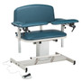 Clinton Blood Drawing Chair Padded Arms Power Series Extra-Wide 6351