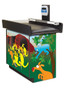 Pedatric Exam Room Scale Table and Cabinet Kangaroo Country