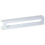 Glove Box Holder Triple Box Stainless Steel Slimline White