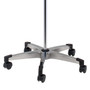 IV Pole 5 Leg Base 4-Hook