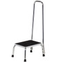 Clinton Step Stool with Hand Rail Chrome T-50