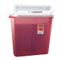 Covidien SharpStar In-Room Sharps Container Counter Balanced Lid 4 Gal 8541SA