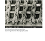 Knit structure cellulose acetate: (Scanning Electron Micrograph (x20)