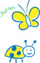 TIDI Pediatric Patient Gowns 21"x36" Bugs & Things Design