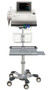 Wallach Fetal2EMR Rolling Cart with Tray