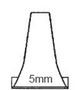 Otrec Disposable Otoscope Specula Adult 5 mm for Welch Allyn Diagnostic Otoscope