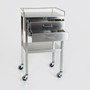 Utility Table with Drawer-Stainless Steel-2