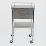 Utility Table with Drawer-Stainless Steel-2