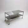 Instrument Table With Shelf-Stainless Steel, Large