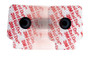 3M Red Dot Repositionable Monitoring Electrode 5 Per Bag 2660-5, Radiolucent, Soft cloth