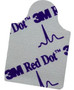 3M Red Dot Resting ECG Electrodes High Adhesive 2360