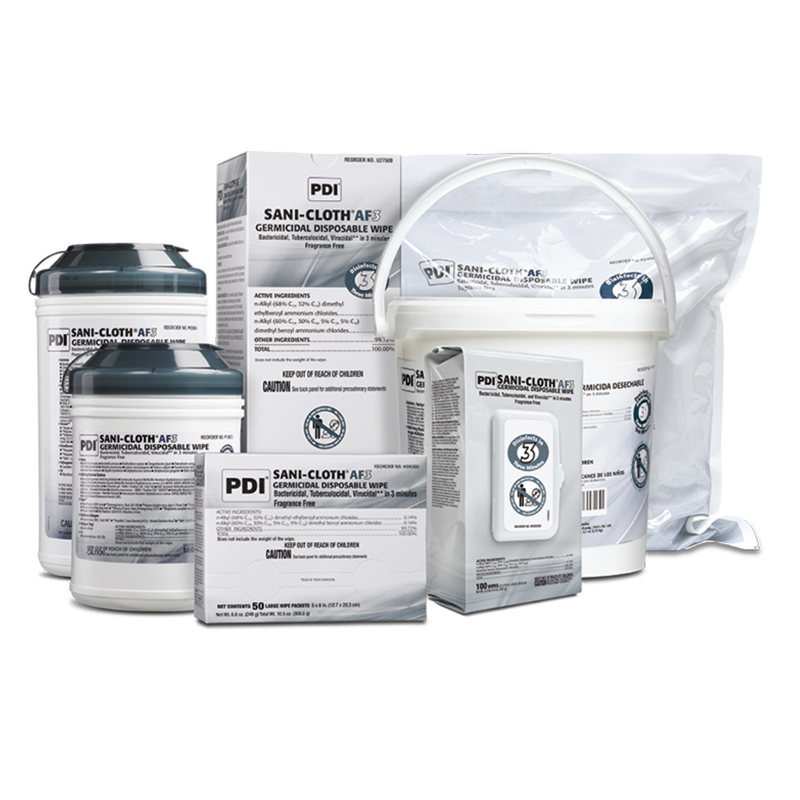 Sani-Cloth AF3 Surface Disinfectant Germicidal Wipes