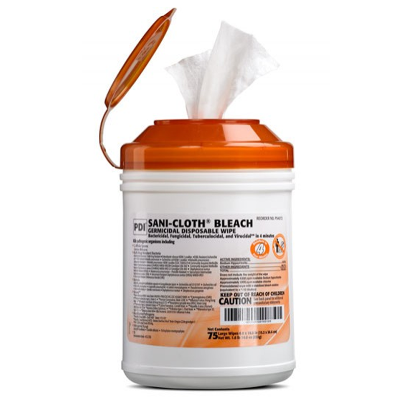 Sani-Cloth Bleach Surface Disinfectant Wipes