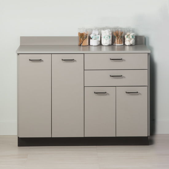 48" Base Cabinet with 4 Doors and 2 Drawers